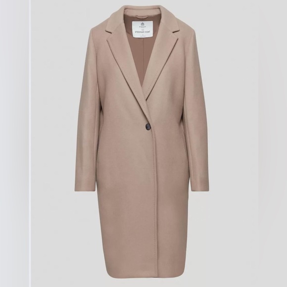 My new aritzia babaton stedman wool coat, in colour dovetail taupe size small - Picture 2 of 5